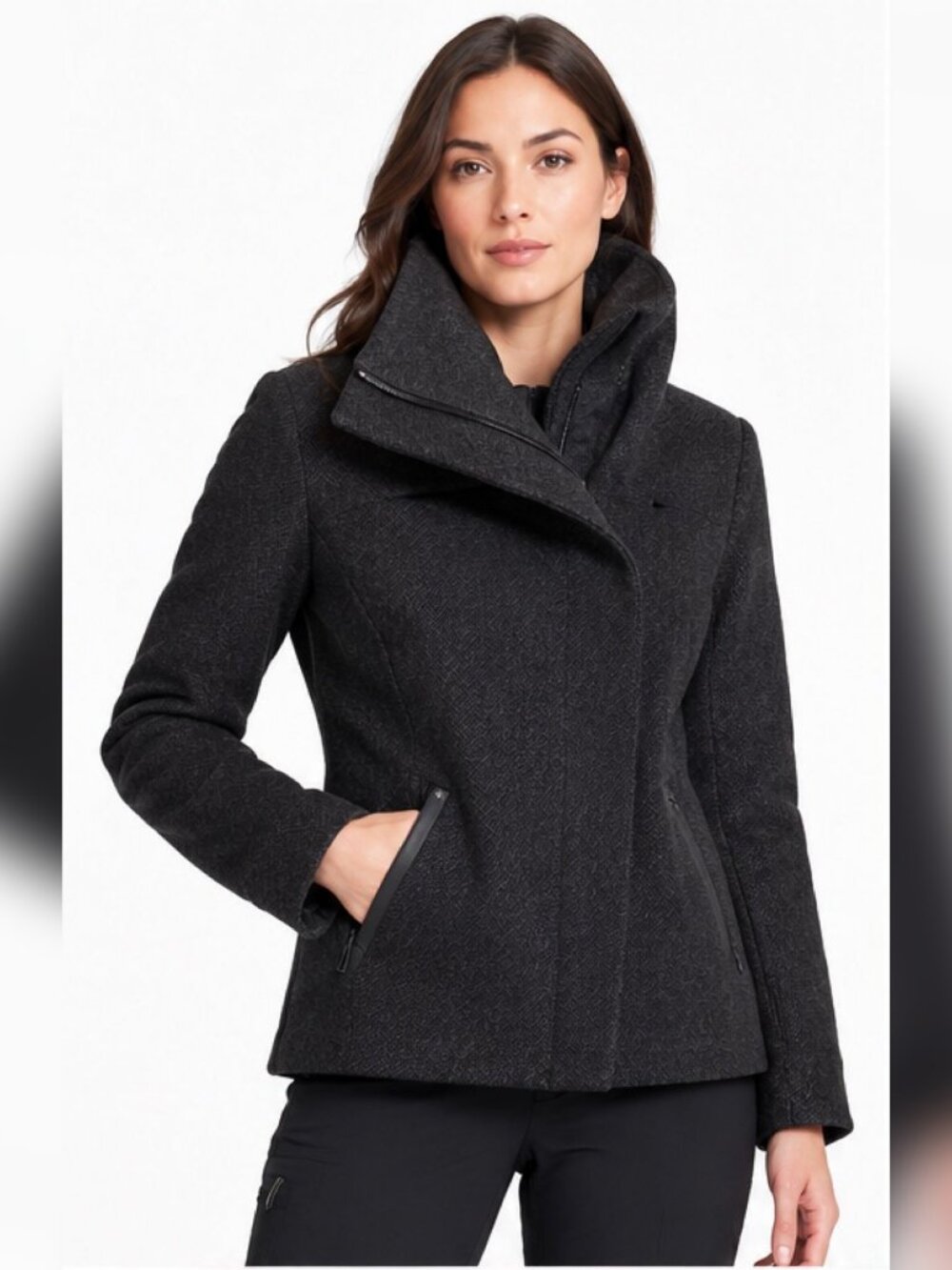 AETHER Crosby Jacket — Charcoal Heather